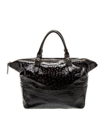 Patent Leather Weekender Bag