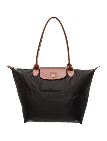 Nylon Leather Trim Bag
