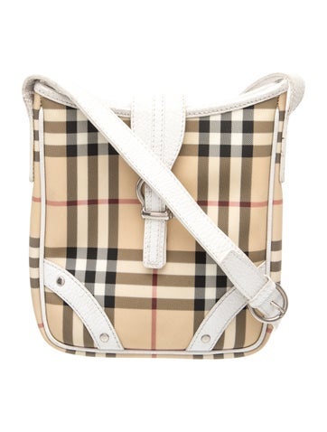 Haymarket Check Messenger Bag