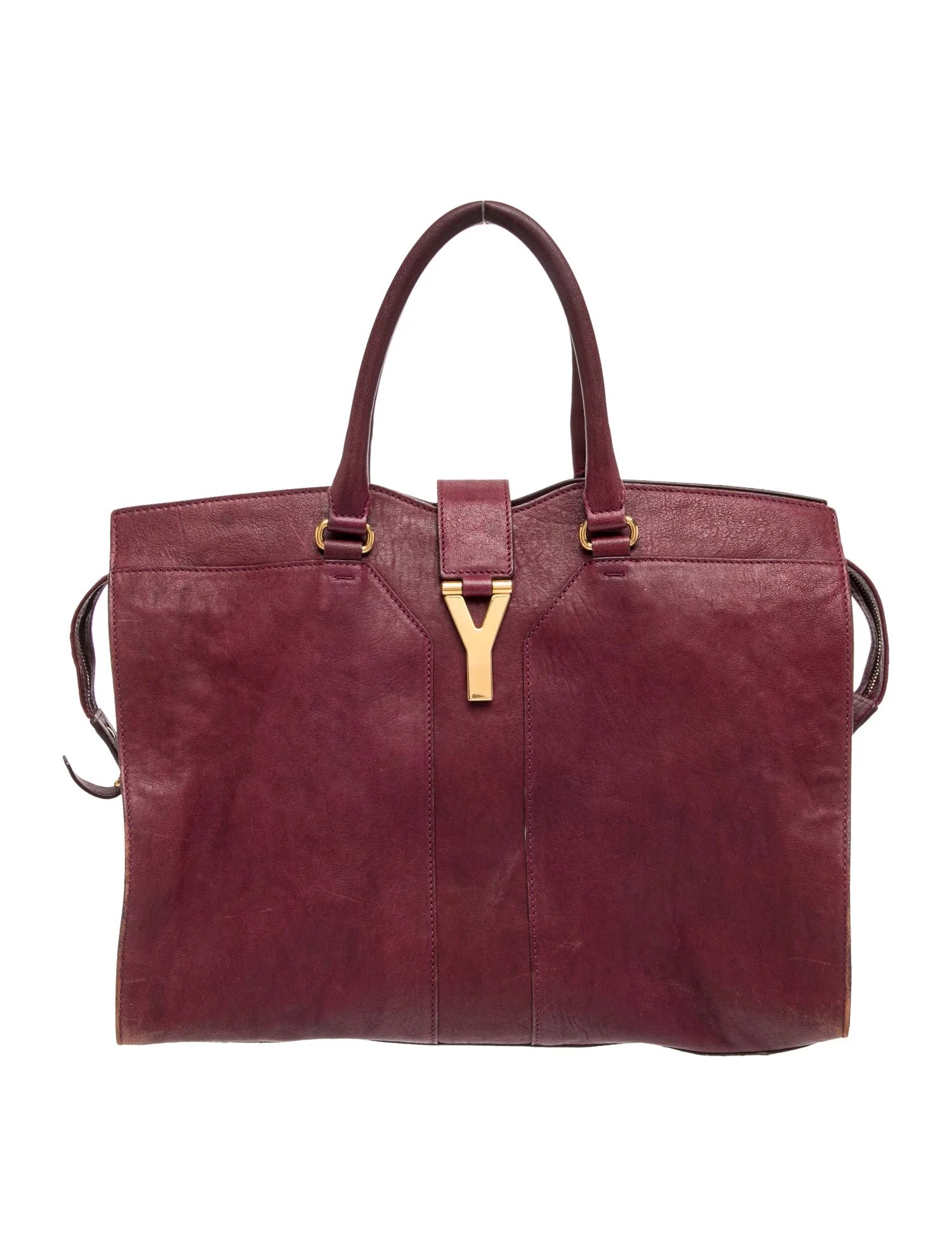 Leather Top Handle Bag