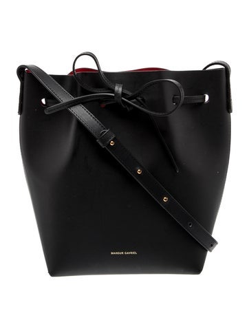 Leather Bucket Bag