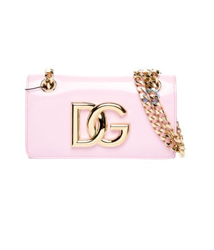 Dolce & Gabbana Gabbana Patent Leather Clutch W Tags