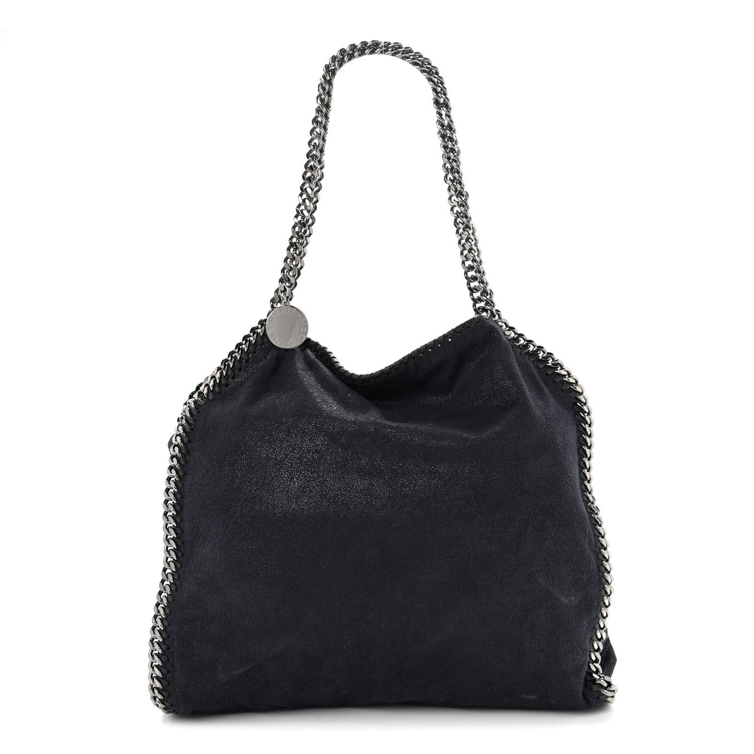 Stella McCartney Stella McCartney Shaggy Deer Small Falabella Blue