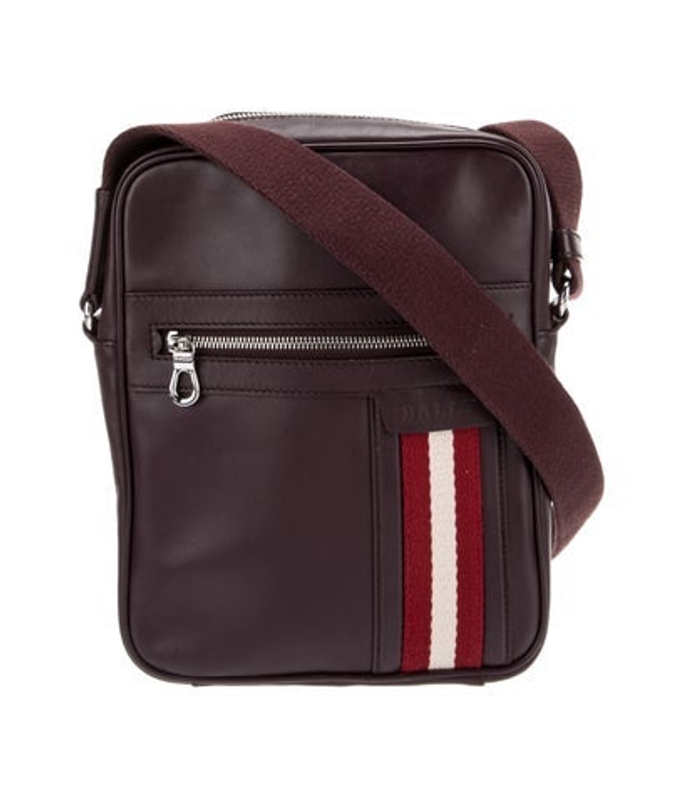Bally Leather Messenger Bag
