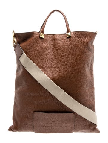 Valentino Leather Top Handle Bag