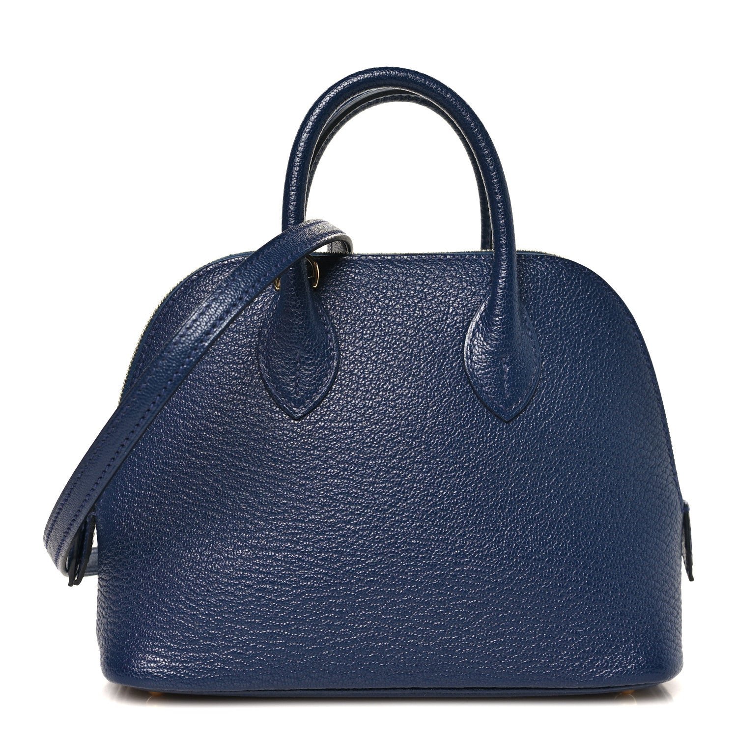Hermes Hermes Chevre Mysore Mini 1923 Bolide Deep Bleu