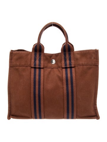 Hermes Toile Fourre-Tout PM