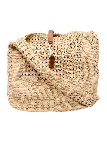 Raffia Fantaisie Hobo Bag