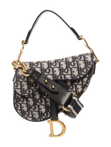 Oblique Jacquard Oblique Saddle Mini
