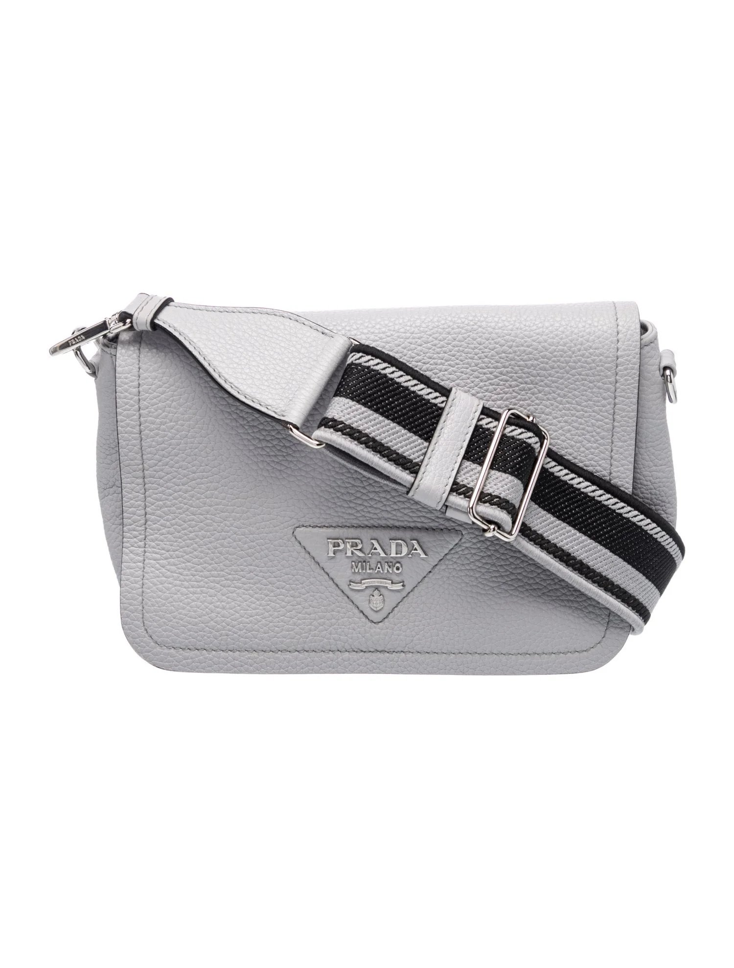 Vitello Daino Leather Crossbody Bag