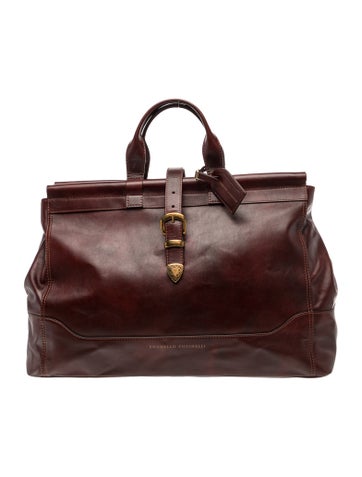 Leather Weekender Bag