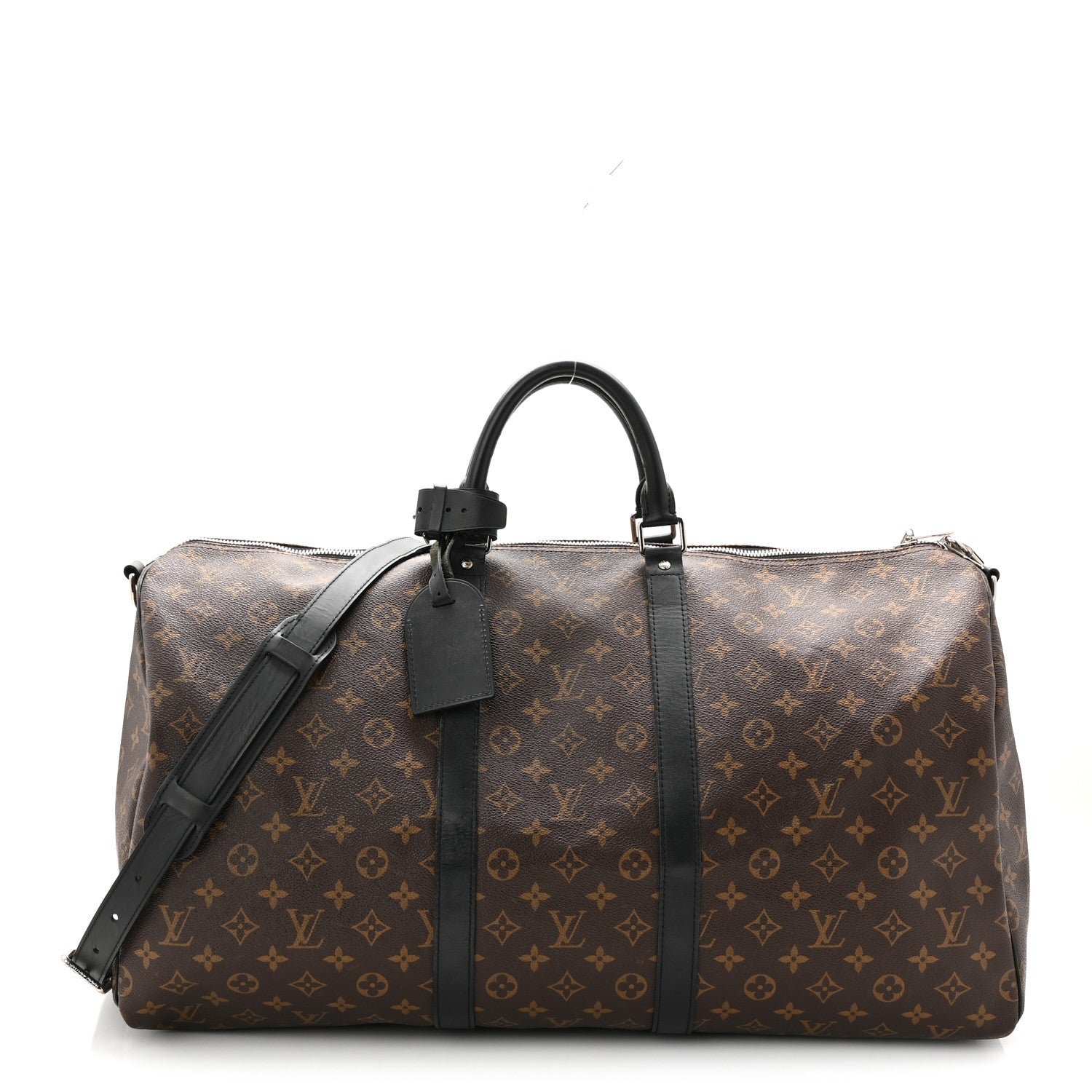 Louis Vuitton Louis Vuitton Monogram Macassar Keepall Bandouliere 55