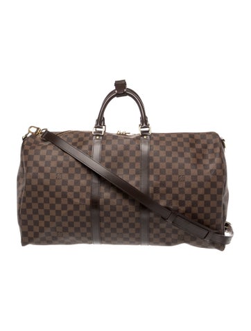 Damier Ebene Keepall Bandouliere 55