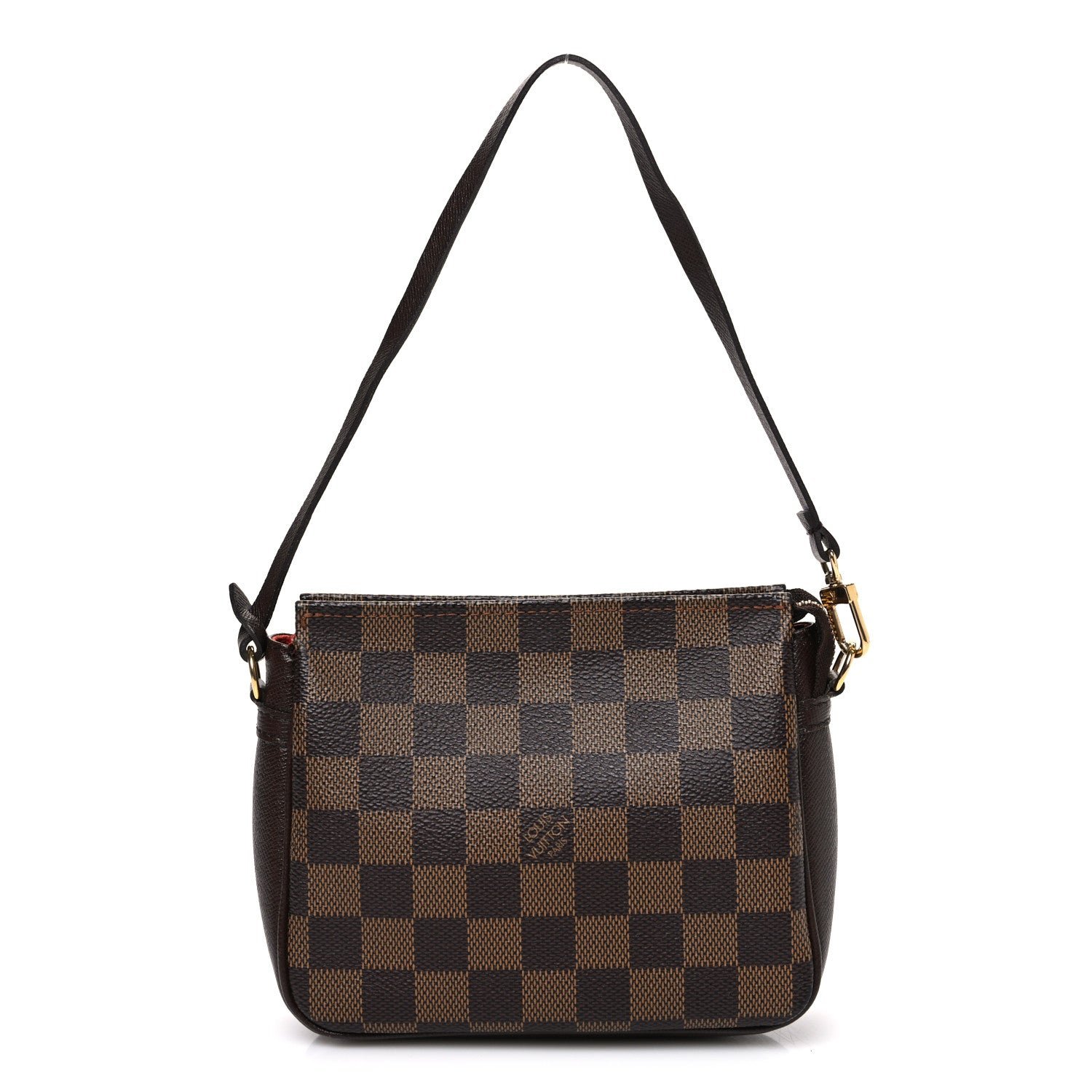 Louis Vuitton Damier Ebene Trousse Make Up Bag Pochette