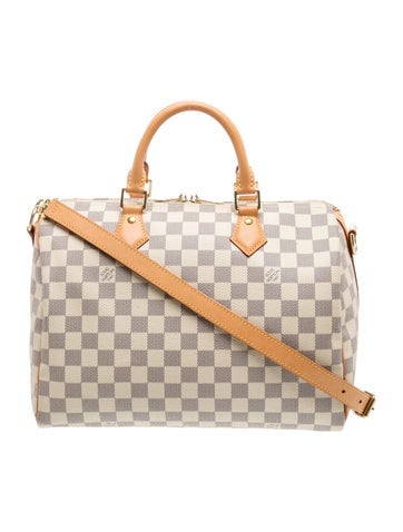 Damier Azur Speedy Bandouliere 30