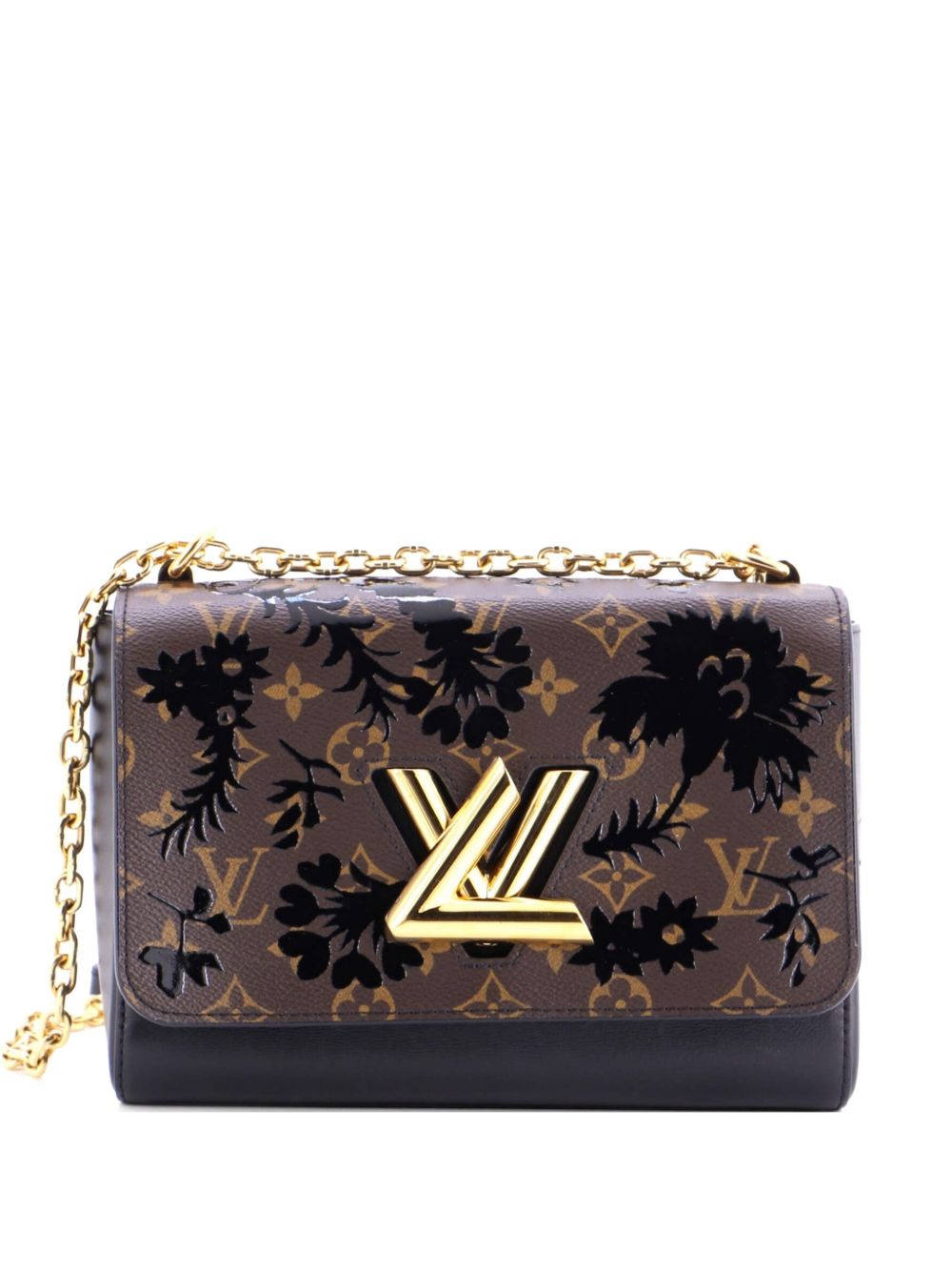 Twist Handbag Limited Edition Blossom Monogram Canvas MM shoulder bag