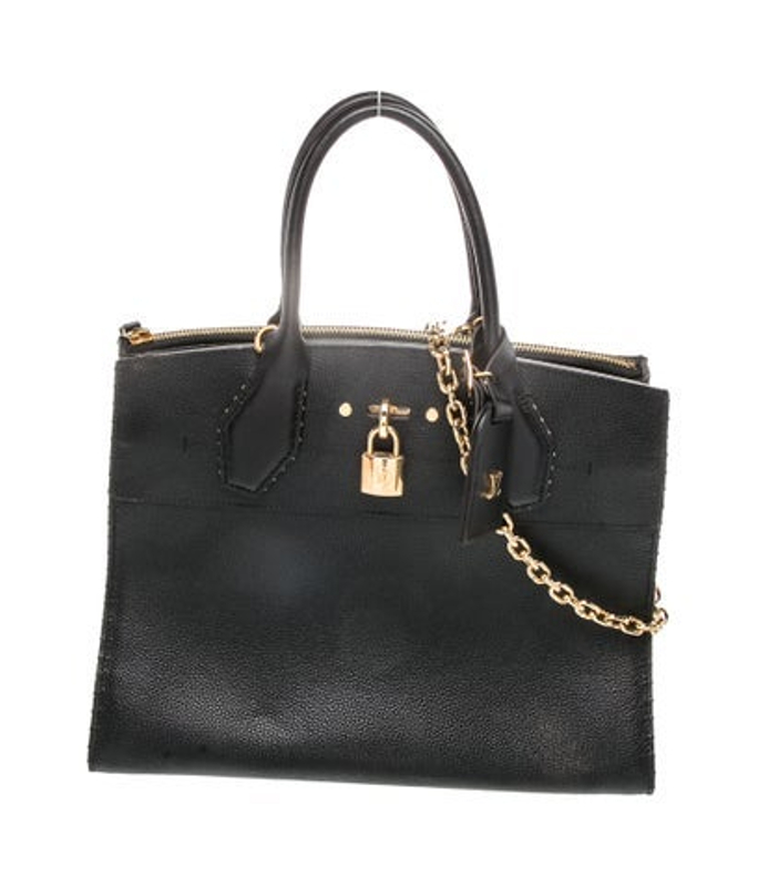 Louis Vuitton Vuitton Leather City Steamer Mm
