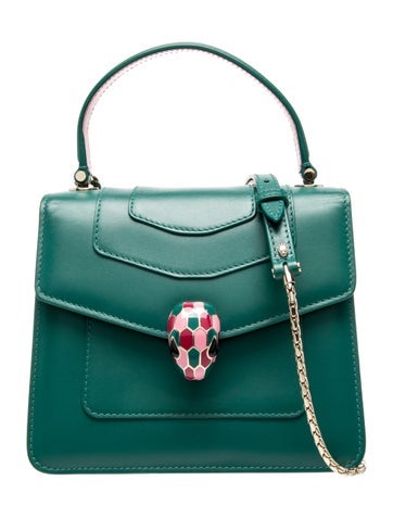 Leather Top Handle Bag