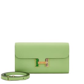 Hermes Vert Criquet Epsom Constance-To-Go Cactus and Beige Sable Alligator and Ombre Salvator Lizard Gold Hardware, 2021