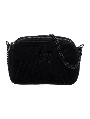 Stella McCartney Velvet Crossbody Bag