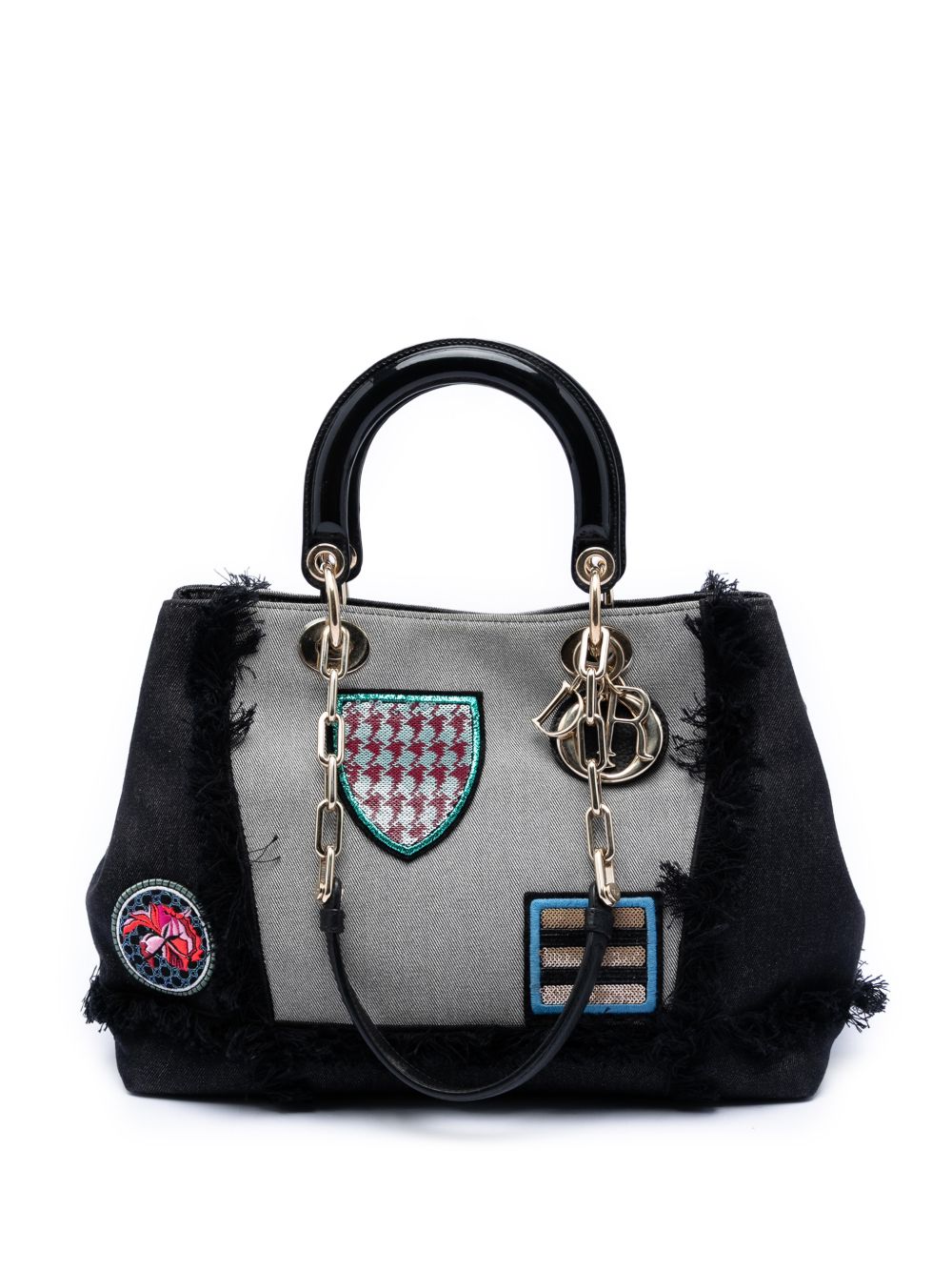 2015 Denim Patch D Light satchel