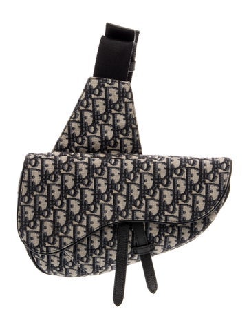 Oblique Jacquard Saddle