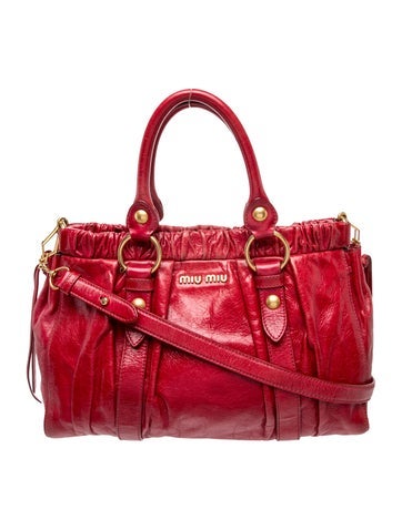 Leather Top Handle Bag