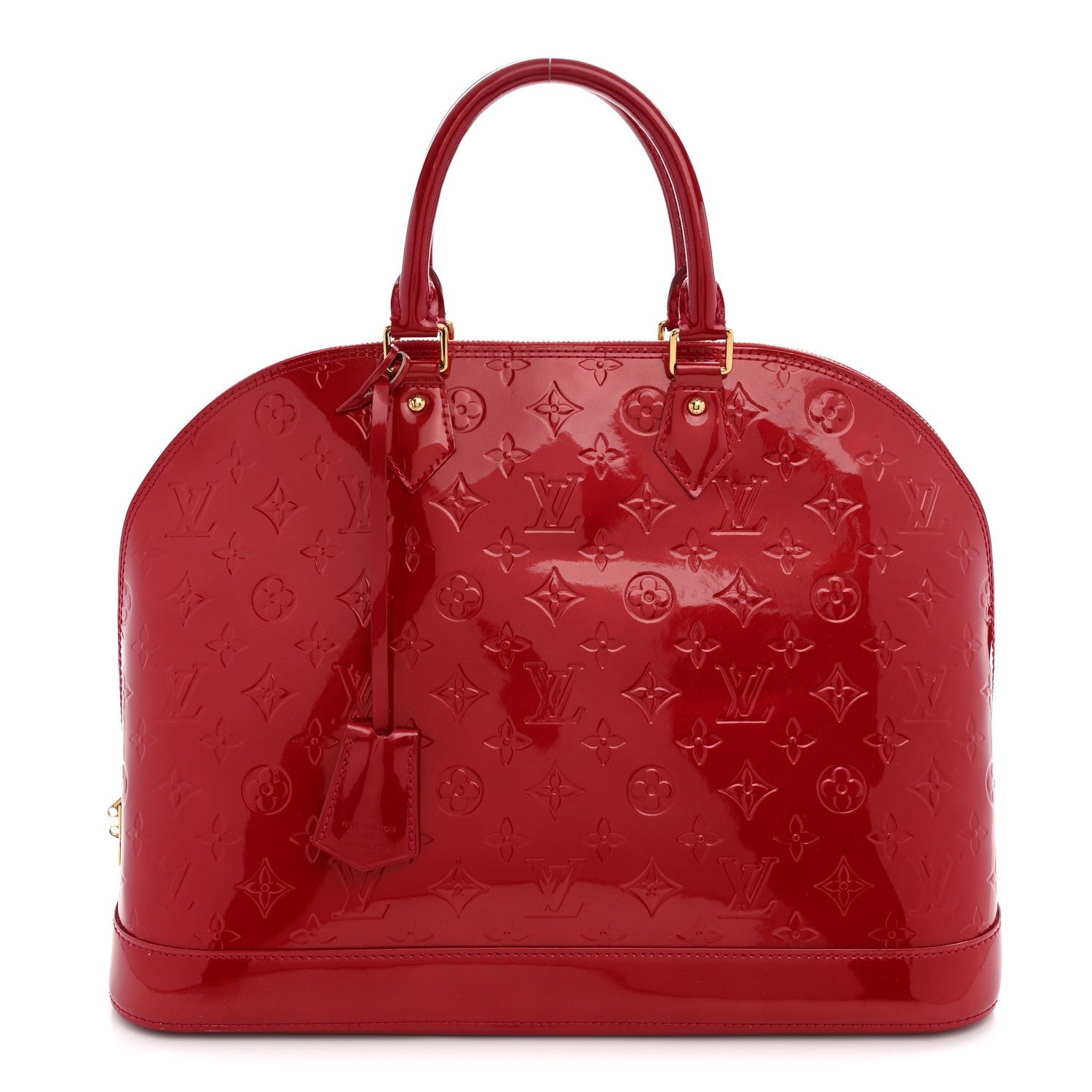 Louis Vuitton Vernis Alma MM Pomme D'Amour