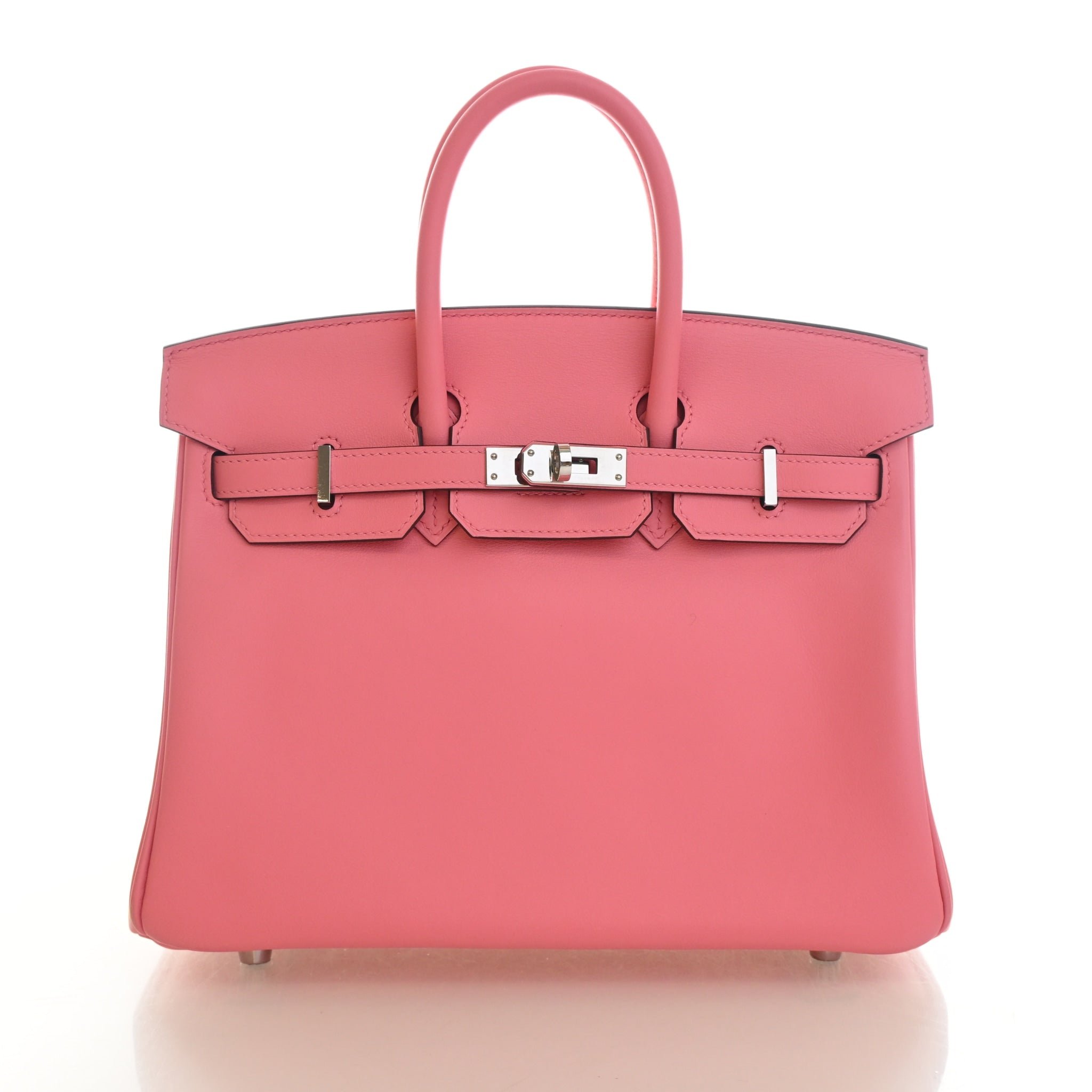 Hermes Rose Ete Swift Birkin 25