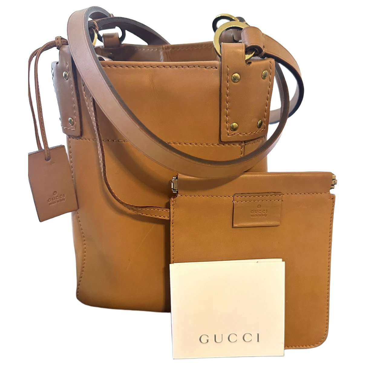 Leather handbag