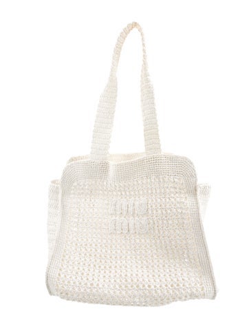 Miu Miu Raffia Evening Bag