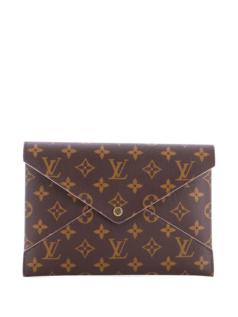 Kirigami Pochette Set Monogram Canvas clutch bag