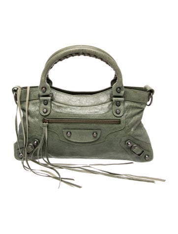 Balenciaga Leather Top Handle Bag