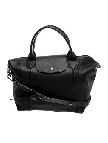 Leather Top Handle Bag