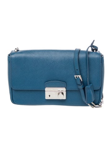 Saffiano Leather Crossbody Bag