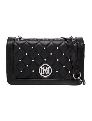 Badgley Mischka Leather Top Handle Bag