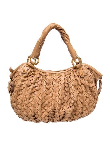Leather Woven Leather Vintage