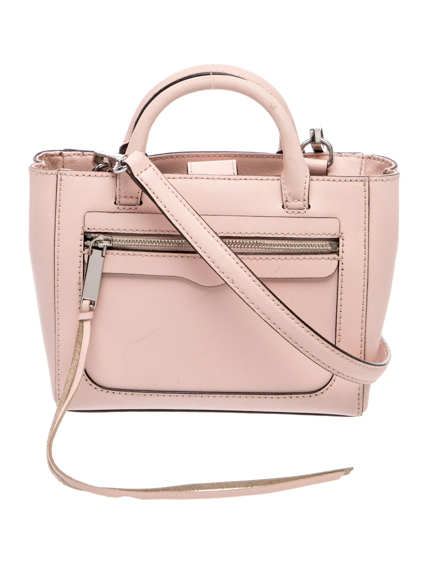 Leather Top Handle Bag