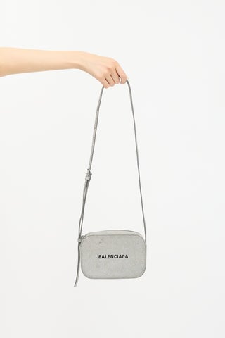 Glitter Logo XS Shoulder Bag
