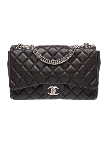 Classic Jumbo Bijoux Single Flap Bag
