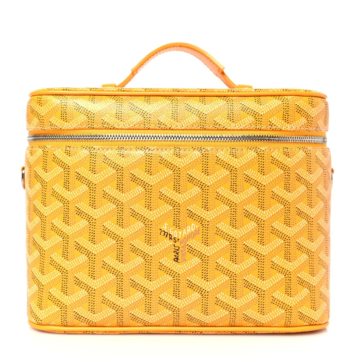 Goyard Goyardine Muse Vanity Case Yellow