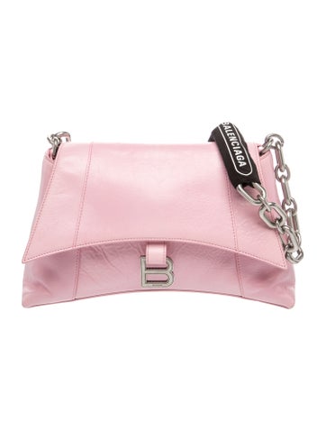 Balenciaga Leather Downtown with Chain Small