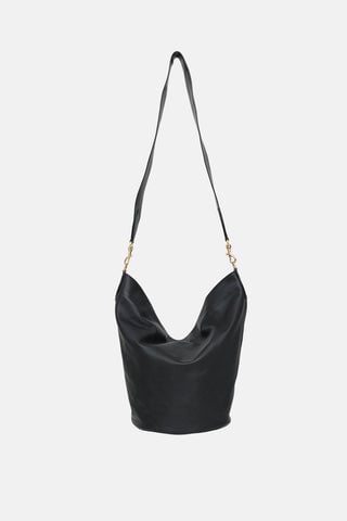 Large Leather Bucket Bag