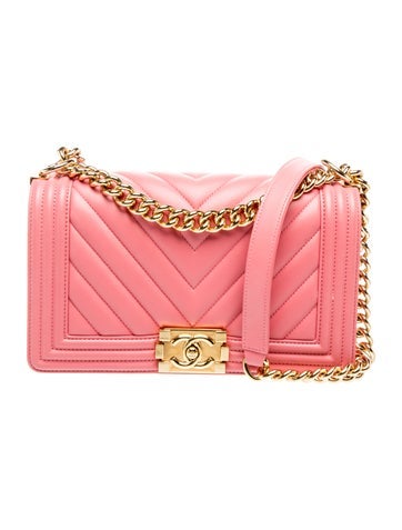 Medium Chevron Boy Bag