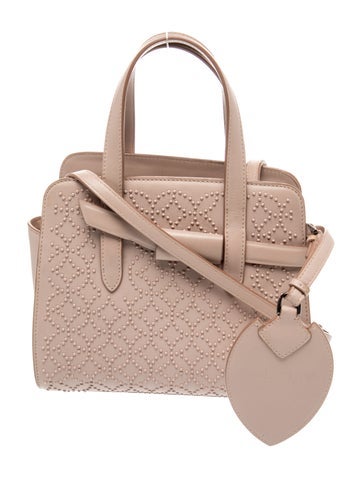 Alaia Leather Top Handle Bag