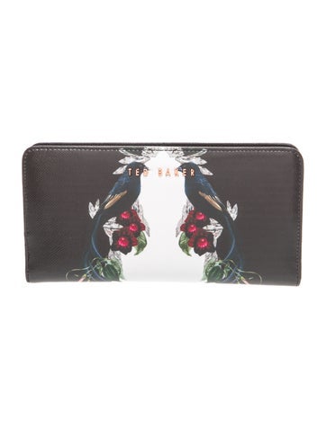 Embossed Leather Clutch