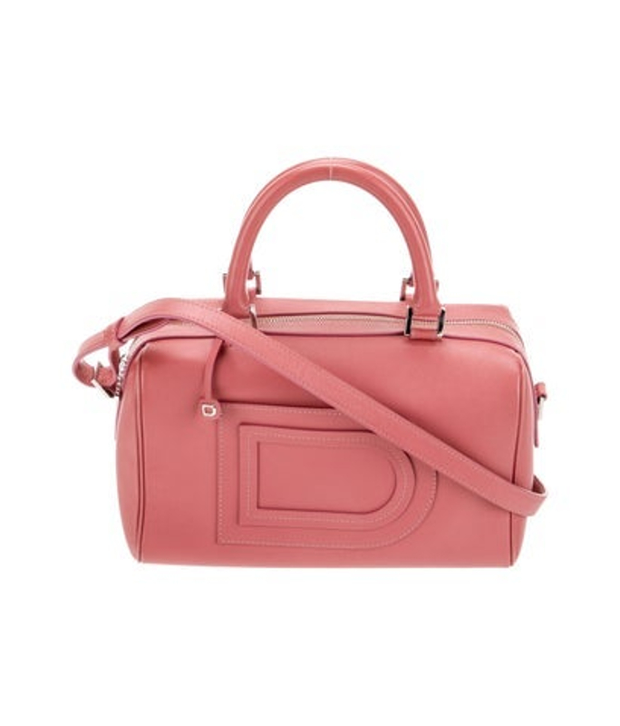 Delvaux Leather Louise Boston Allure Pm