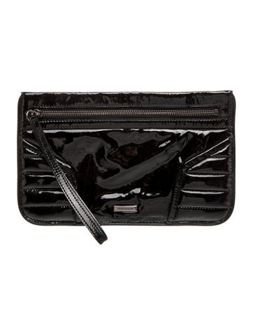 Burberry Patent Leather Clutch
