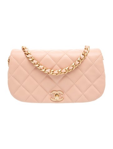 Paris-Chateau Coco Mail Clutch w/ Chain