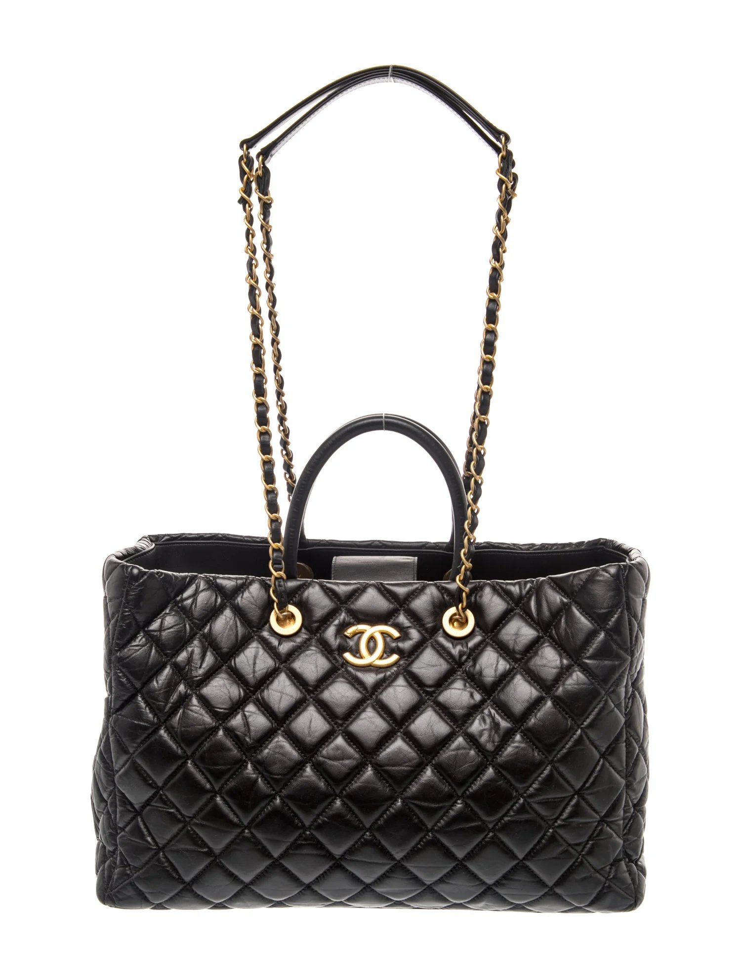 Quilted Coco Allure Shopping Tote